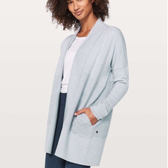 lululemon athletica Sweaters - LULULEMON Sit In Lotus Wrap II